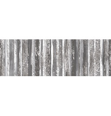 Декоративная плитка Alma Ceramica DWA11TOR727 Tori 60x20 серая рельефная / глазурованная глянцевая полосы