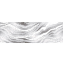 Декоративная плитка Alma Ceramica DWU11TOR007 Tori 60x20 серая рельефная / глазурованная глянцевая волнистая