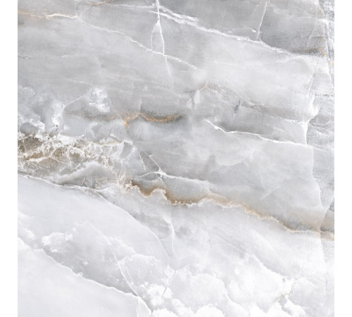 Керамогранит Alma Ceramica GFA57ORD07L Orlando 57x57 серый лаппатированный под оникс