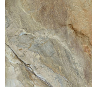 Керамогранит Alma Ceramica GFA57VLC78L Vulcano 57x57 коричневый лаппатированный под камень