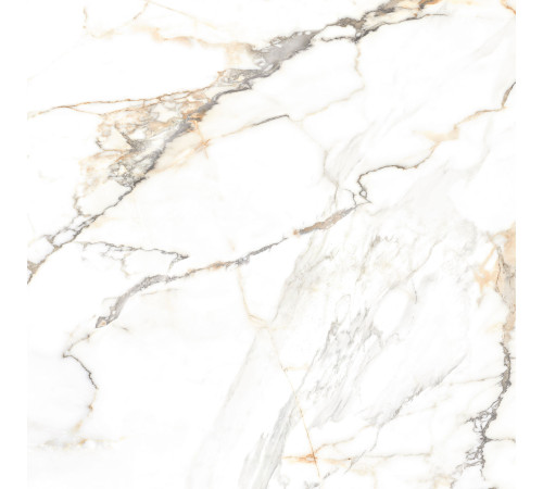 Керамогранит Alma Ceramica GFU04TRD04R Trendy 60x60 белый матовый под мрамор