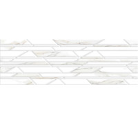 Настенная плитка Alma Ceramica TWA11NAT014 Nativa 60x20 белая глянцевая под мрамор