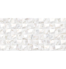 Настенная плитка Alma Ceramica TWU09GRG027 Grigio 50x24.9 белая глянцевая под камень