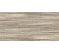 Настенная плитка Alma Ceramica TWU09LRS40R Lorens 49.4x24.3 бежевая / коричневая глянцевая под полосы