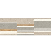 Настенная плитка Alma Ceramica TWU3090AGL14R Angola 30x90 микс матовая под камень / под дерево /