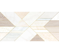 Декор Altacera DW9ARE55 Artdeco 50x25 белый / бежевый глянцевый под геометрию