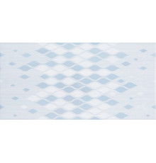 Декор Altacera DW9BLK03 Blik Azul 50x24.9 голубой глянцевый с орнаментом