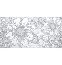 Декор Altacera DW9SNT00 Sonata 50x24.9 серый глянцевый под флористику