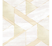 Панно Altacera SW9INR01 Interni Gold S/2 50x50 золотое / кремовое глянцевое под геометрию