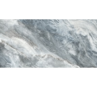 Керамогранит Delacora D12056M Waterfall Blue 60x120 серо-голубой матовый под камень / мрамор