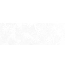 Настенная плитка Delacora WT15EXI00R Exotic White 24.6x74 белая глянцевая под растительность