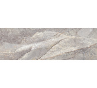 Настенная плитка Delacora WT15NBR25R Nebraska Graphite 24.6x74 серая матовая под камень / мрамор