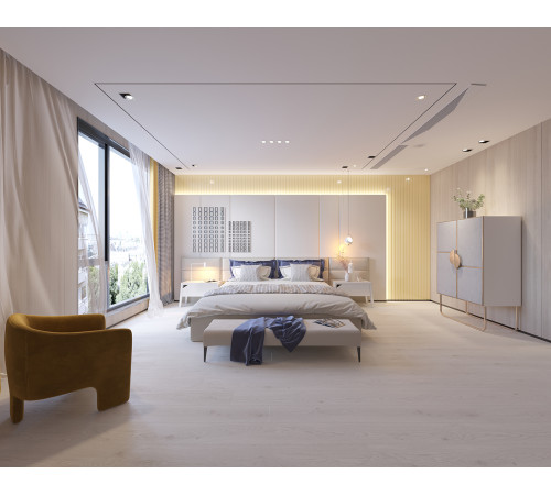 Ламинат Floorwood Estet NL АС5/33 4V (1382х193х12мм) 6894 WG Дуб Лейк (1,334 кв.м.)