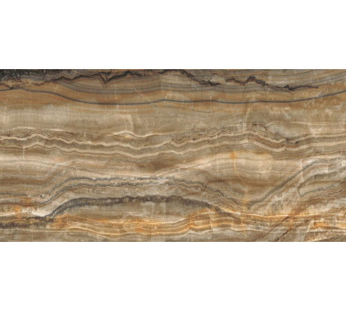 Керамогранит Граните Оникс коричневый 60х120 LLR