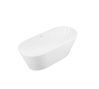 Ванна отдельностоящая Grossman Forta GR-1503 (170х75х58) цвет белый