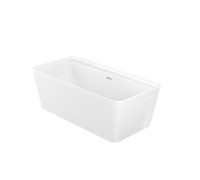 Ванна пристенная Grossman Cristal GR-28041 (160х75х58) цвет белый