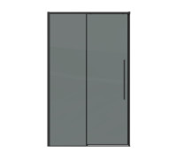 Дверь в нишу Grossman Galaxy 100.K33.01.120.21.10 (120х195) черный матовый,стекло тонированное,раздвижная