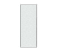Боковая стенка Grossman Galaxy 200.K33.01.100.10.02 (100х195) хром,стекло шиншилла