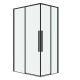 Душевое ограждение Grossman Galaxy 1/2.K33.01.12.21.00-1/2.K33.01.70.21.00 (120х70х195) раздвижная,черный матовый,стекло прозрачное
