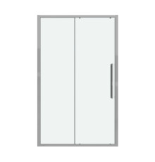 Дверь в нишу Grossman Cosmo 100.K33.02.120.10.00 (120х195) хром,стекло прозрачное,раздвижная