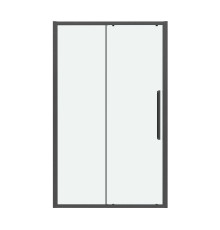 Дверь в нишу Grossman Cosmo 100.K33.02.130.42.00 (130х195) графит сатин,стекло прозрачное,раздвижная