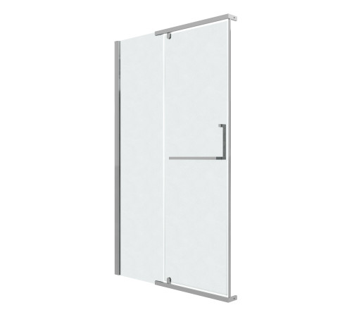 Дверь в нишу Grossman Pragma 100.K33.03.120.10.02 (120х195) хром,стекло шиншилла,распашная