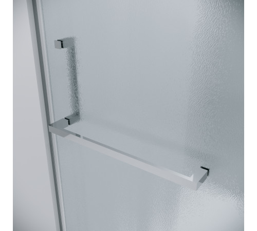 Душевое ограждение Grossman Pragma 100.K33.03.100.10.02-200.K33.03.80.10.02 (100х80х195) распашная(левая),хром,стекло шиншилла