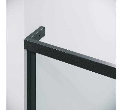 Душевое ограждение Grossman Pragma 100.K33.03.120.42.00-200.K33.03.80.42.00 (120х80х195) распашная,графит сатин,стекло прозрачное