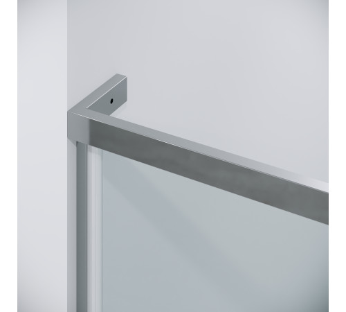 Душевое ограждение Grossman Pragma 100.K33.03.100.10.00-200.K33.03.80.10.00 (100х80х195) распашная,хром,стекло прозрачное