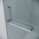Душевое ограждение Grossman Pragma 100.K33.03.100.10.00-200.K33.03.80.10.00 (100х80х195) распашная,хром,стекло прозрачное