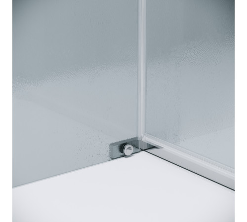 Боковая стенка Grossman Pragma 200.K33.03.80.10.02 (80х195) хром,стекло шиншилла