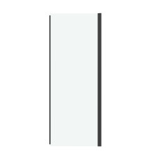 Боковая стенка Grossman Pragma 200.K33.03.100.21.00 (100х195) черный матовый,стекло прозрачное