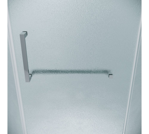 Душевое ограждение Grossman Pragma 302.K33.03.1010.10.02 (100х100х195) трапеция,распашная,хром,стекло шиншилла