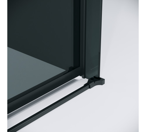 Боковая стенка Grossman Classic 200.K33.04.80.21.10 (80х195) черный матовый,стекло тонированное