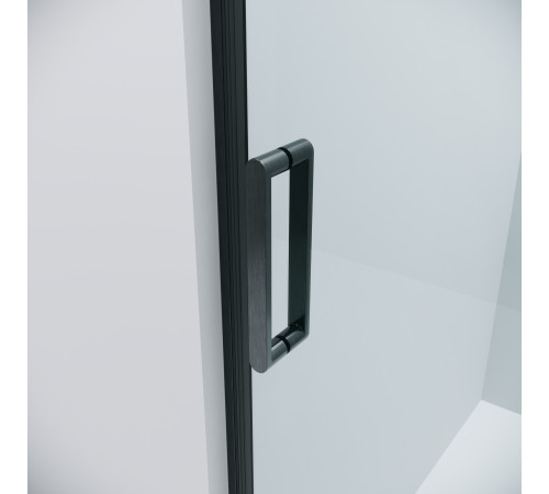 Душевое ограждение Grossman Classic 100.K33.04.110.42.00-200.K33.04.100.42.00 (110х100х195) раздвижная,графит сатин,стекло прозрачное