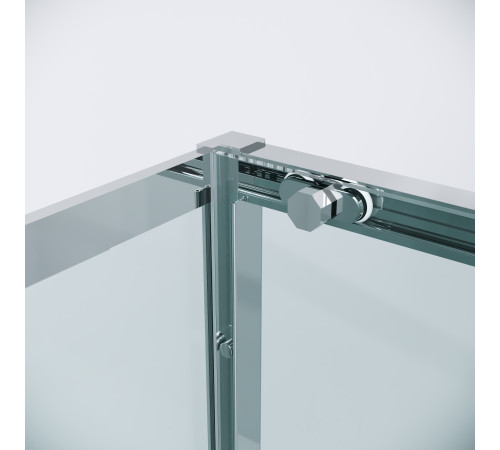 Душевое ограждение Grossman Style 100.K33.05.100.10.00-200.K33.05.70.10.00 (100х70х195) раздвижная,хром,стекло прозрачное