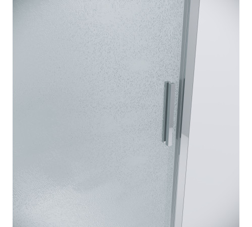 Душевое ограждение Grossman Style 100.K33.05.110.10.02-200.K33.05.70.10.02 (110х70х195) раздвижная(левая),хром,стекло шиншилла