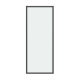 Боковая стенка Grossman Style 200.K33.05.90.21.00 (90х195) черный матовый,стекло прозрачное