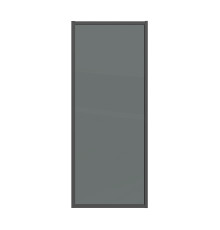 Боковая стенка Grossman Style 200.K33.05.90.21.10 (90х195) черный матовый,стекло тонированное