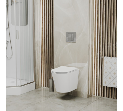 Клавиша смыва Grossman Pragma 800.T1.03.110.110 хром матовый