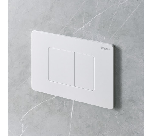 Клавиша смыва Grossman Classic 700.K31.04.01M.01M белый матовый
