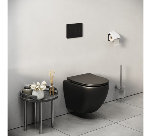 Клавиша смыва Grossman Classic 700.K31.04.21M.21M чёрный матовый