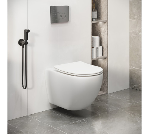 Комплект 3 в 1: Grossman инсталляция 900.K31.01.000+клавиша 700.K31.05.42M.42M графит сатиновый+унитаз GR-4411S