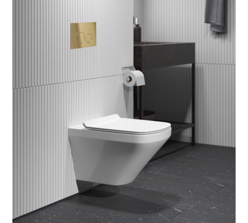 Комплект 3 в 1: Grossman инсталляция 900.K31.01.000+клавиша 700.K31.02.300.300 золото глянцевый+унитаз GR-4440S