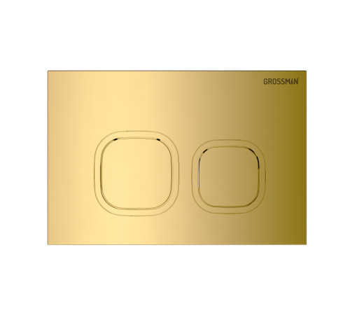 Комплект 3 в 1: Grossman инсталляция 900.K31.01.000+клавиша 700.K31.02.300.300 золото глянцевый+унитаз GR-4441BMS