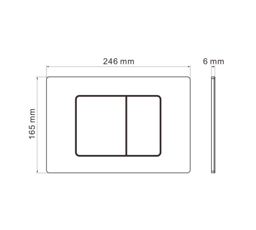 Комплект 3 в 1: Grossman инсталляция 900.K31.01.000+клавиша 700.K31.04.21M.21M черный матовый+унитаз GR-4441BMS