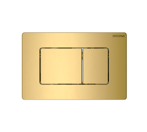 Комплект 3 в 1: Grossman инсталляция 900.K31.01.000+клавиша 700.K31.04.30M.30M золото глянцевый+унитаз GR-4441BMS