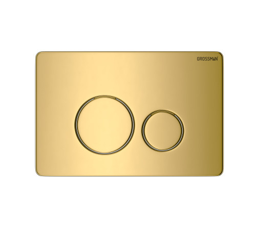 Комплект 3 в 1: Grossman инсталляция 900.K31.01.000+клавиша 700.K31.05.30M.30M золото глянцевый+унитаз GR-4441BMS