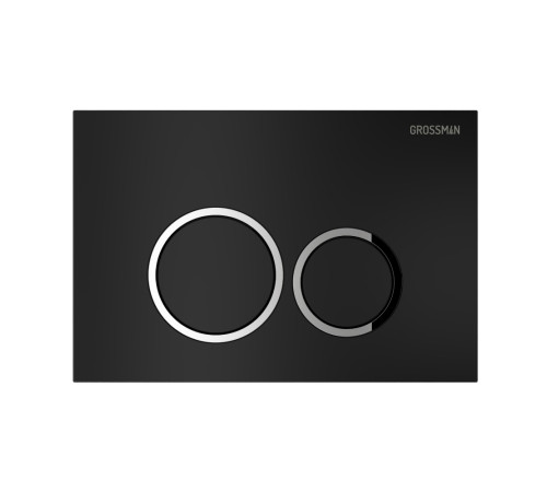Комплект 3 в 1: Grossman инсталляция 900.K31.01.000+клавиша 700.K31.01.210.210 черный матовый+унитаз GR-4447S