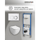 Комплект 3 в 1: Grossman инсталляция 900.K31.01.000+клавиша 700.K31.02.000.000 белый+унитаз GR-4447S